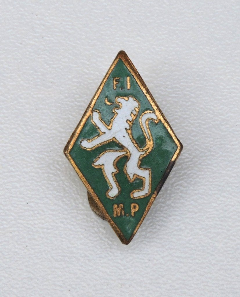 1940-45 Insigne RESISTANCE FRONT INDEPENDANCE, Collections, Enlèvement ou Envoi, Autres