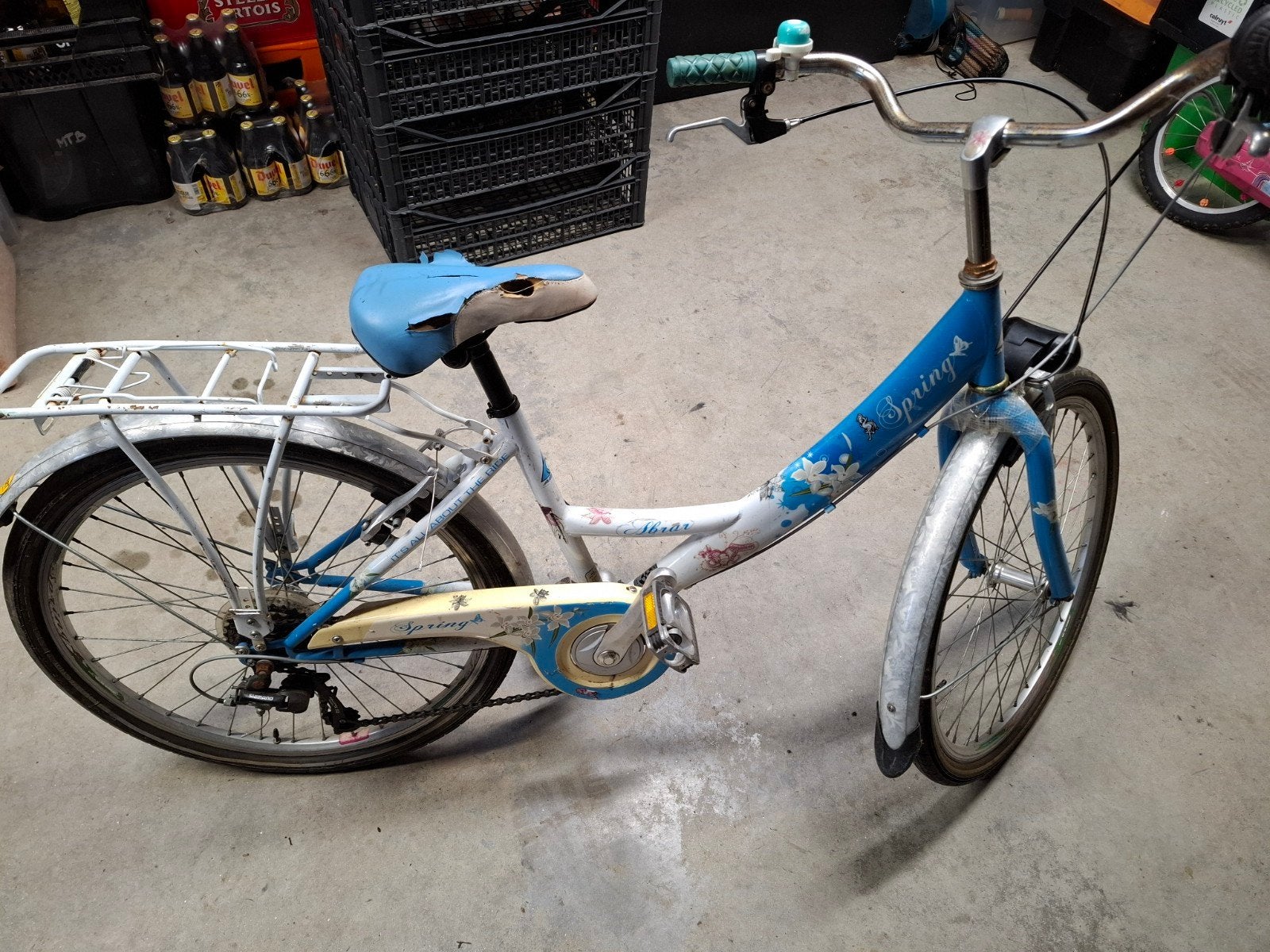 meisjesfiets 24inch Shimano, Fietsen en Brommers, Ophalen, Gebruikt, 20 inch of meer, Versnellingen