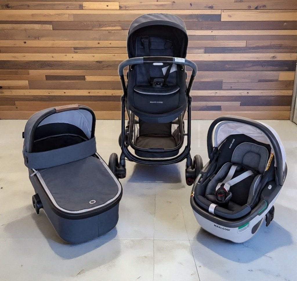 Poussette 3 en 1, Enfants & Bébés, Poussette combi, Avec nacelle, Comme neuf, Enlèvement