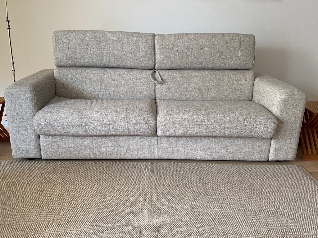 2PERSOONS SLAAPZETEL, Huis en Inrichting, Ophalen, Minder dan 75 cm, KLassiek, Rechte bank