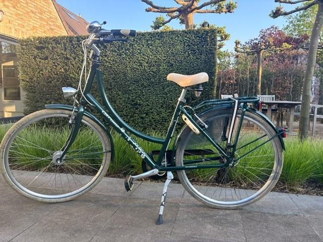 damesfiets, Fietsen en Brommers, Gebruikt, Velgrem, Versnellingen, Ophalen