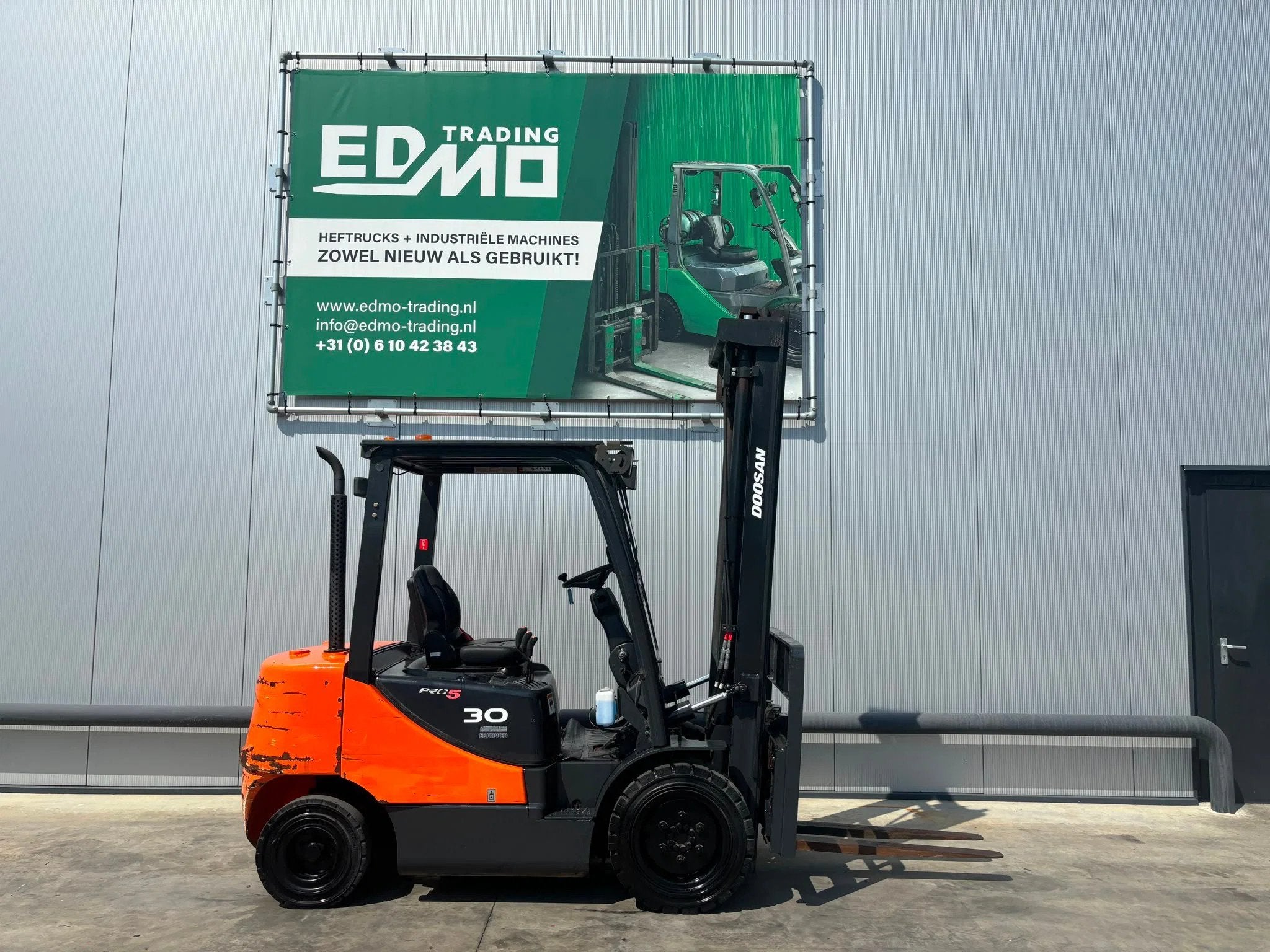 Doosan D30S-5 Heftruck Diesel (bj 2013), Zakelijke goederen, Machines en Bouw | Heftrucks en Intern transport, 3000 tot 4000 kg