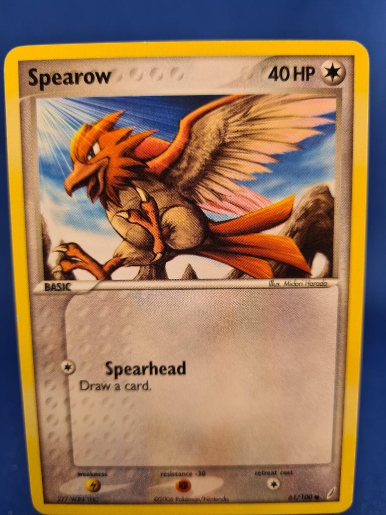 Spearow 61/100 - Crystal Guardians, Verzenden, Gebruikt