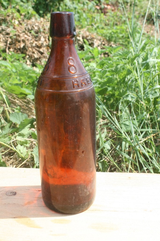 Brasserie 8 Haecht 75 Cl Keramisch Estaminet, Verzamelen, Ophalen of Verzenden, Zo goed als nieuw