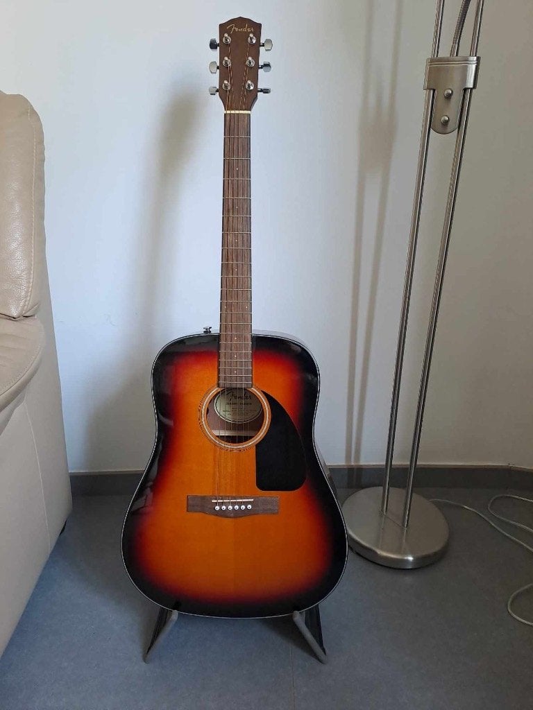 SPATBORD CD-60, Muziek en Instrumenten, Snaarinstrumenten | Gitaren | Akoestisch, Ophalen, Gebruikt, Western- of Steelstringgitaar