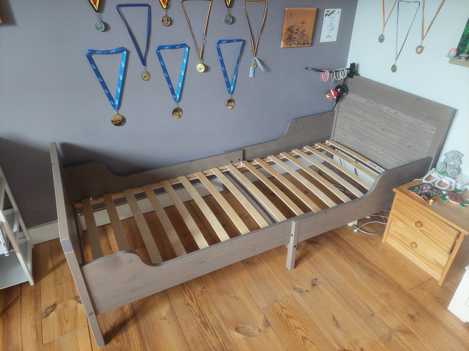 lit évolutif IKEA - Modèle SUNDVIK - Complet, Enlèvement, Matelas