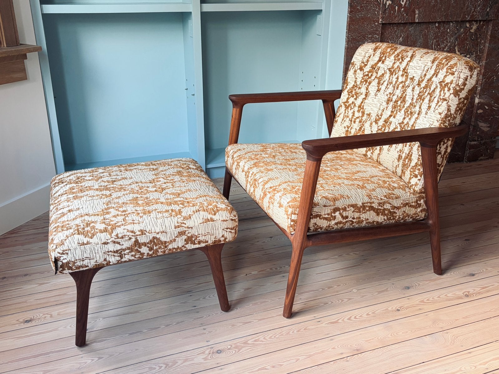 Zio loungechair en footstool Moooi Wanders - nieuwprijs 3400, Ophalen, Zo goed als nieuw