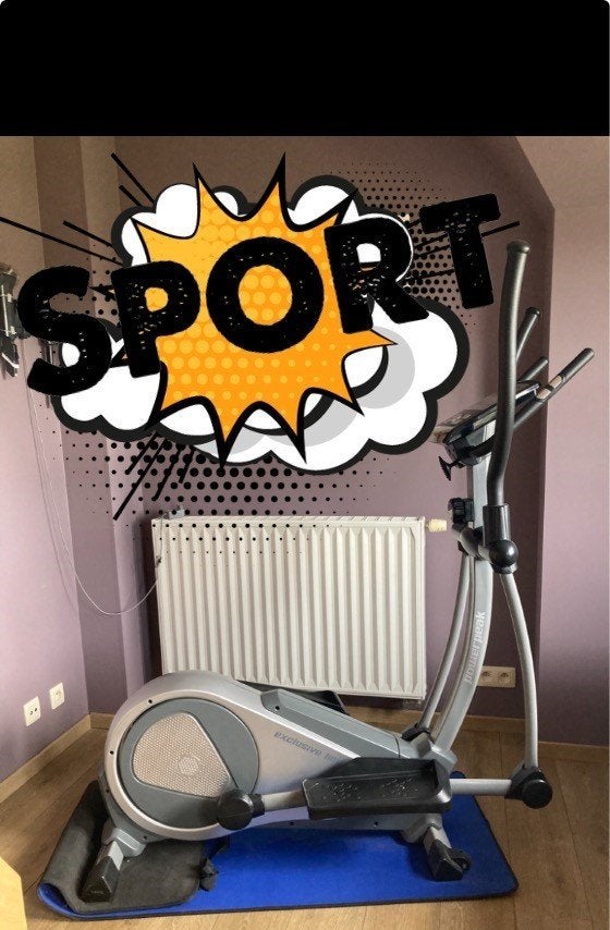 Crossfit, Synthétique, Enlèvement, Utilisé, Vélo elliptique