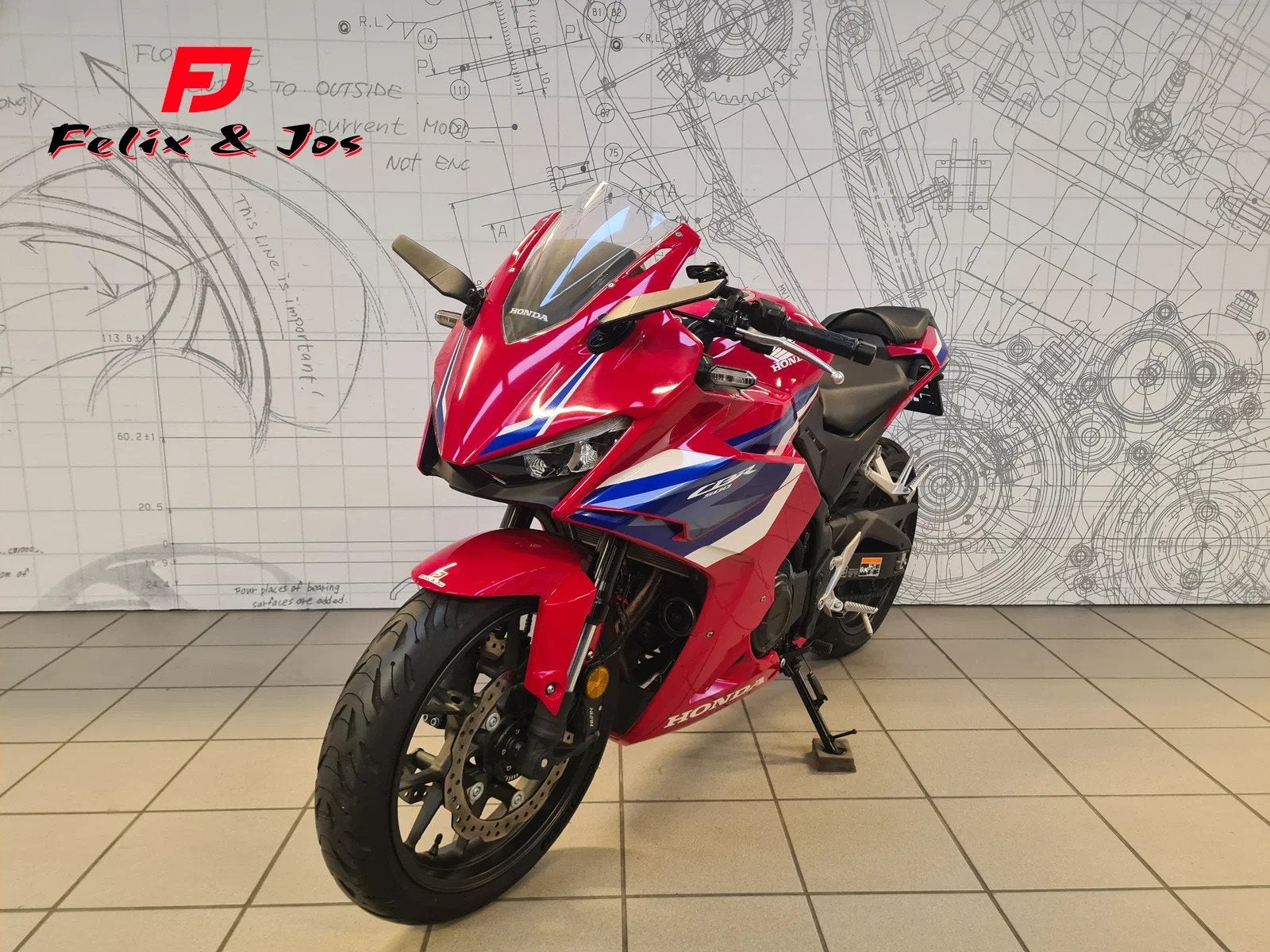 Honda CBR500R (bj 2025), Super Sport, Handgeschakeld, Gebruikt, Bedrijf