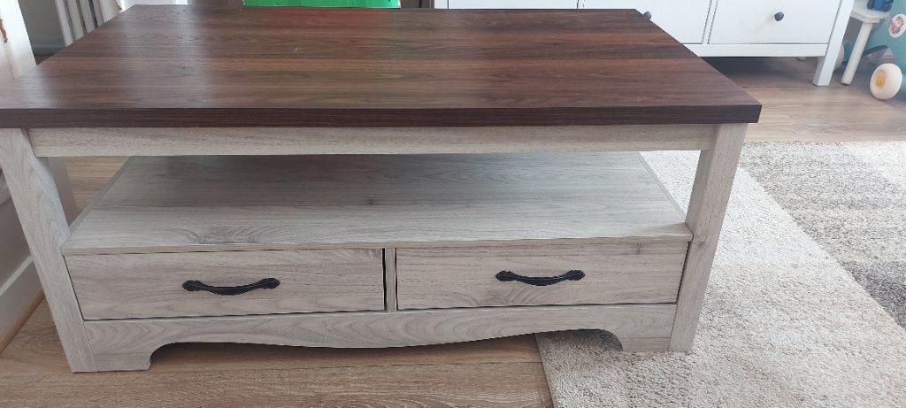 Table basse de salon, Maison & Meubles, Tables | Tables de salon, Neuf, 100 à 150 cm, Bois, Enlèvement