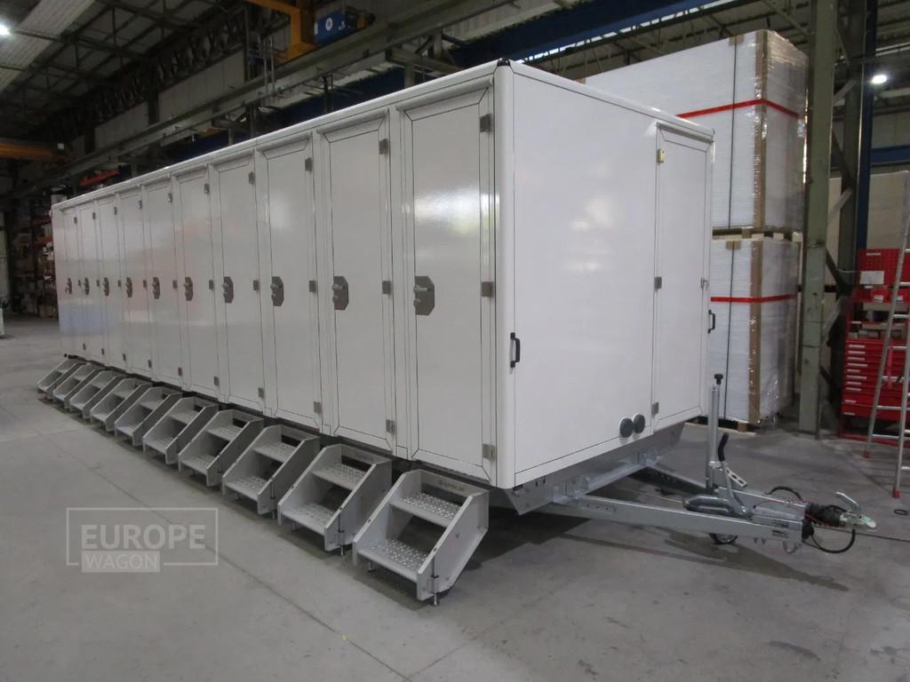 GLOBAL evenementen toiletwagen 14 of 20 toiletten
