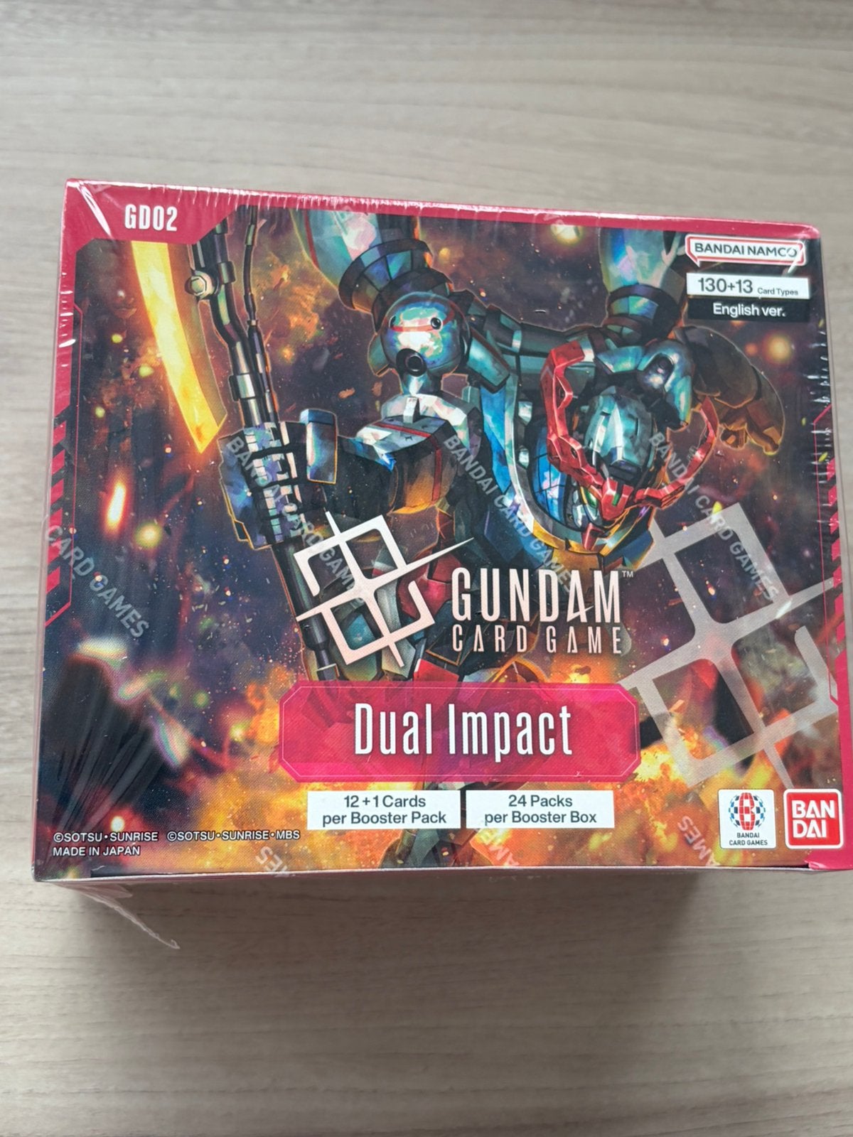 Gundam Card Game Booster Box [GD-02] Dual Impact, Hobby en Vrije tijd, Verzamelkaartspellen | Overige, Ophalen of Verzenden, Zo goed als nieuw