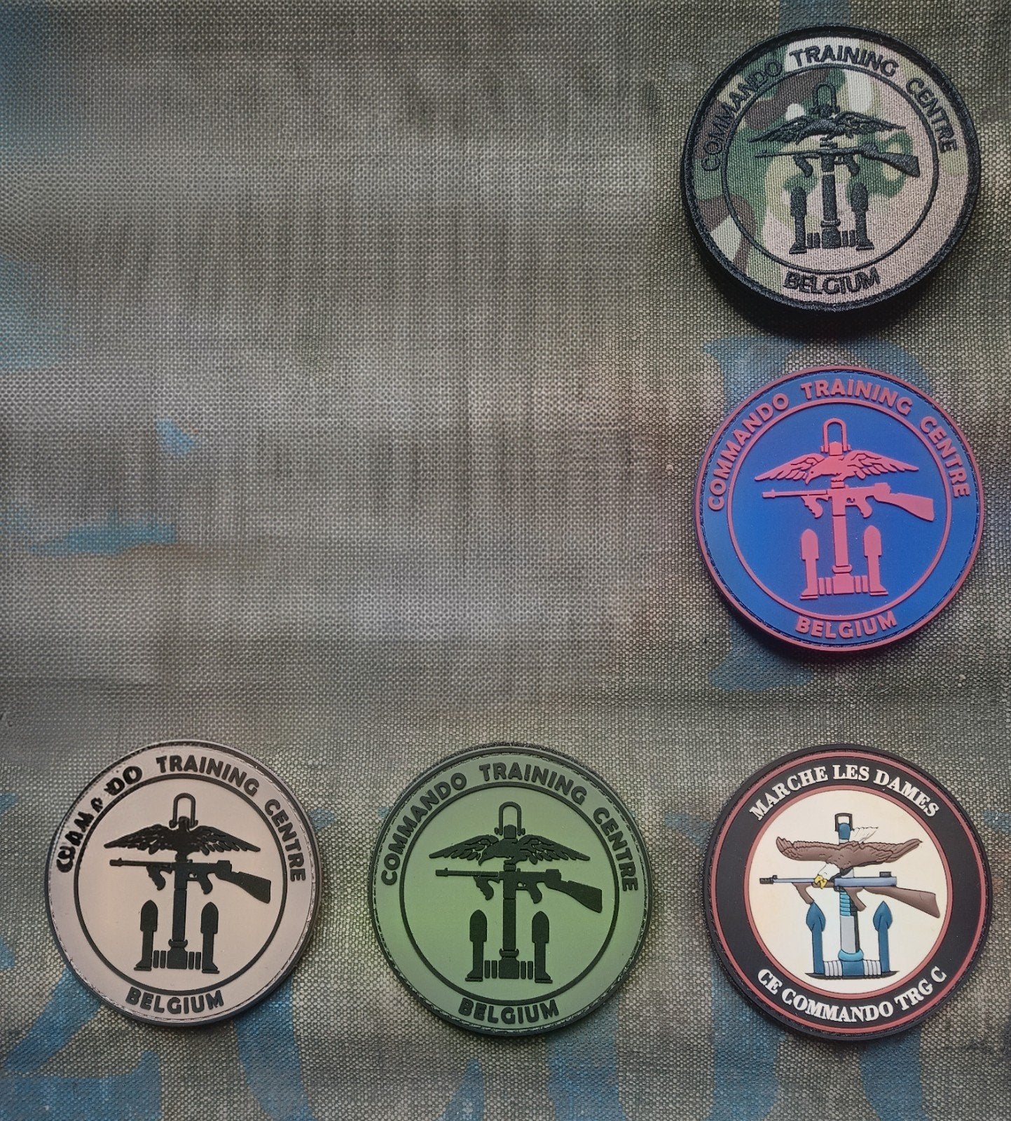 Commando-badges Marche-les-Dames instructiecodo, Verzamelen