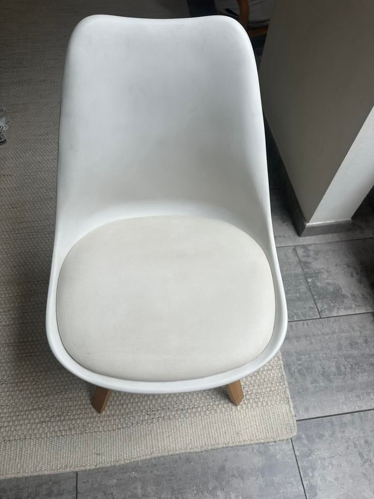Set van zes Scandinavische kuipstoelen, Scandinavisch, Enlèvement, Cinq, Six Chaises ou plus, Utilisé