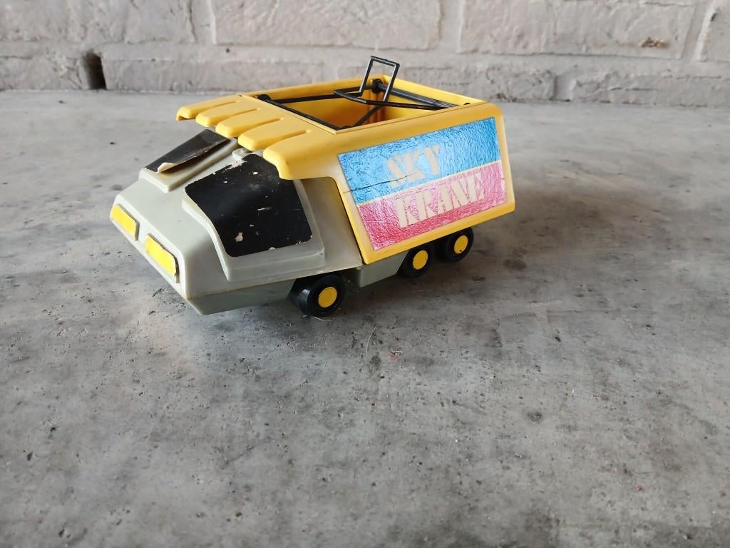 Jouet vintage JOUSTRA CEJI DINOTOYS CRANE, Enlèvement ou Envoi, Utilisé, Bus ou Camion