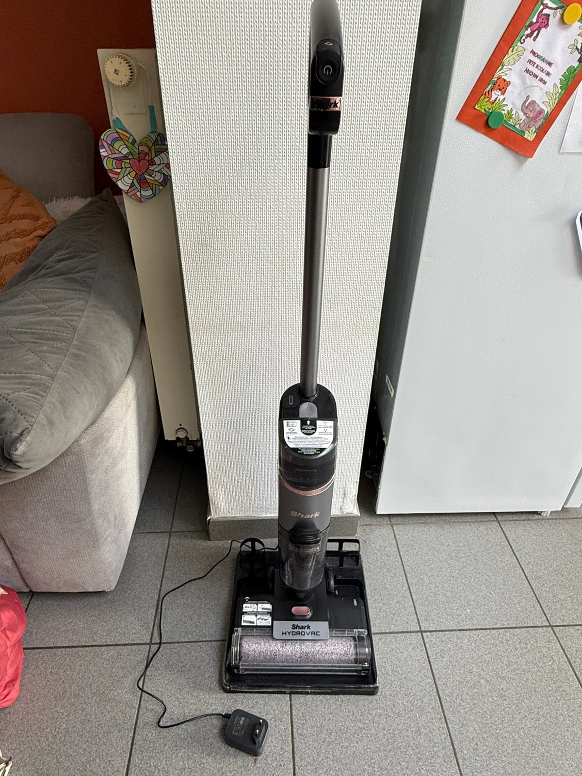 Aspirateur laveur, Enlèvement, Comme neuf, Sans fil, Aspirateur balai