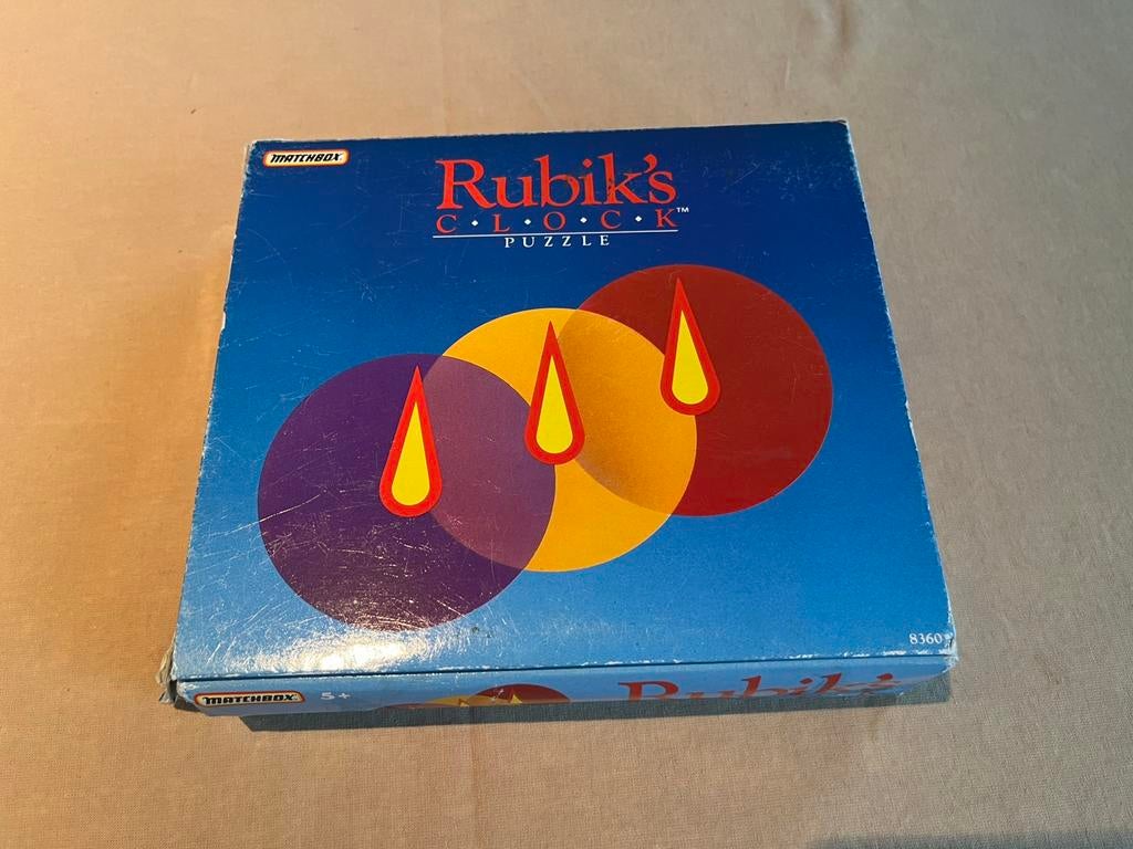 Rubik’s clock puzzel., Ophalen of Verzenden, Zo goed als nieuw