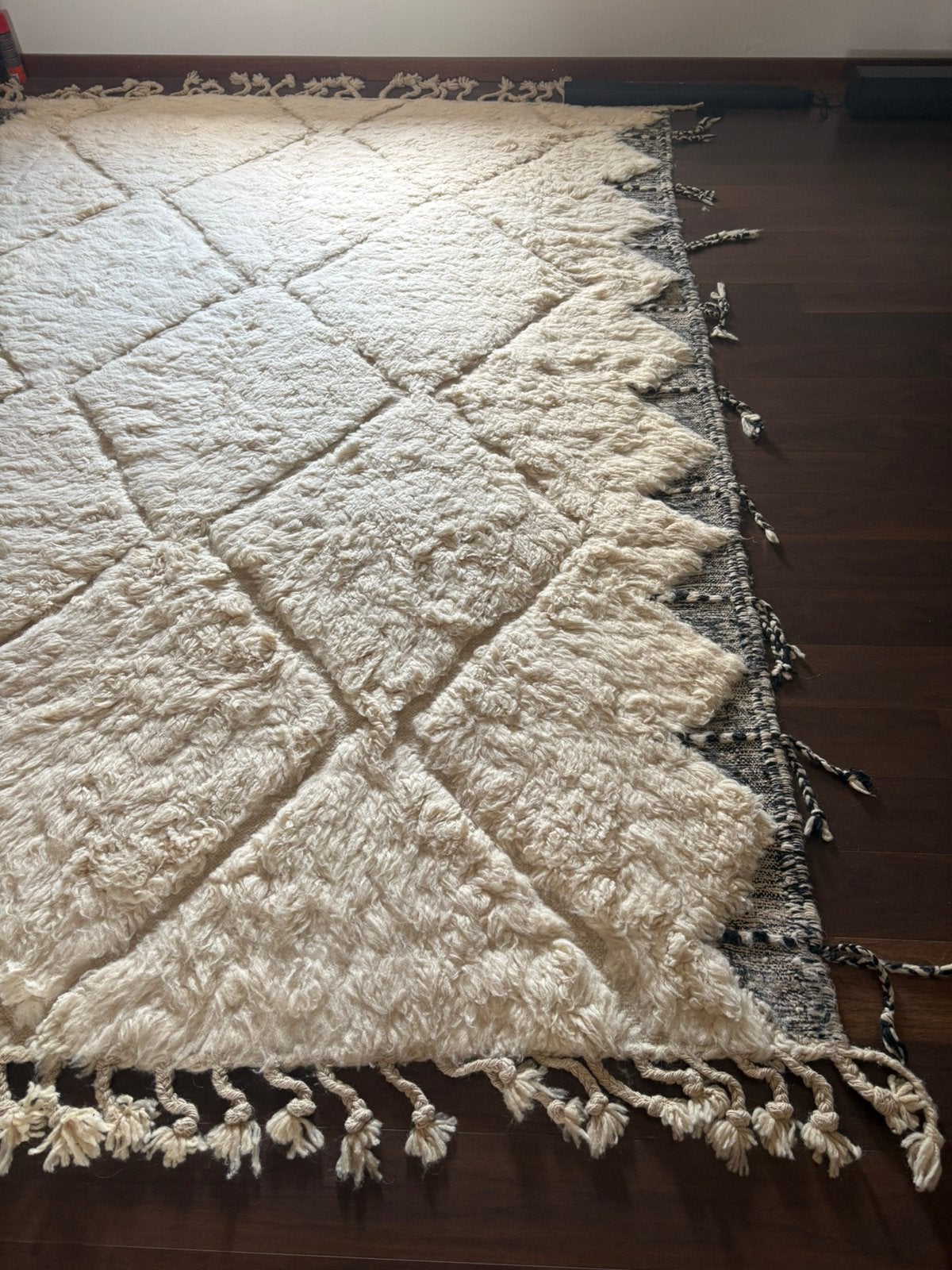 Deux grands tapis 100 % laine – faits main (280€ l’unité), 200 cm ou plus, 150 à 200 cm, Comme neuf, Enlèvement