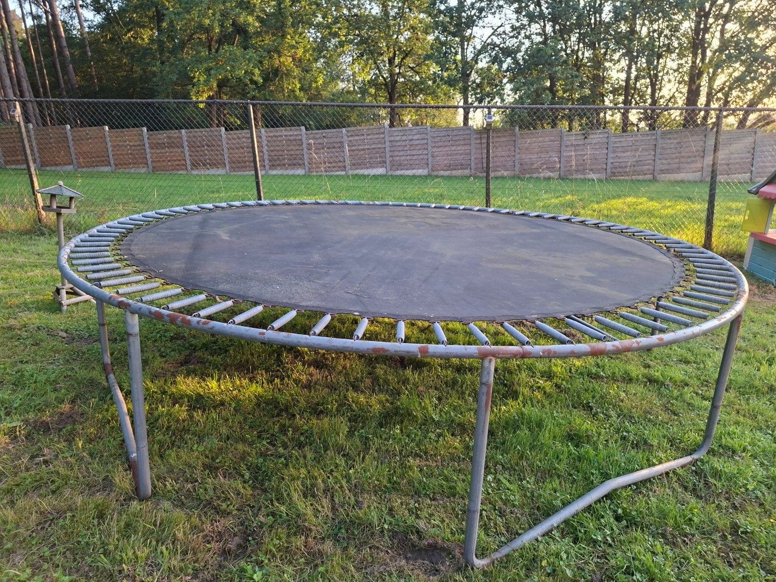 Trampoline gratis op te halen, Ophalen
