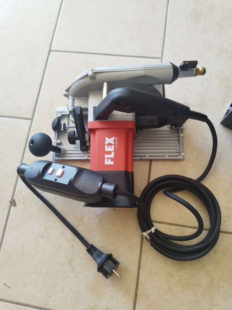 Flex CS60 WET cirkelzaag voor tegels .incl. geleider, Ophalen, Nieuw, Cirkelzaag