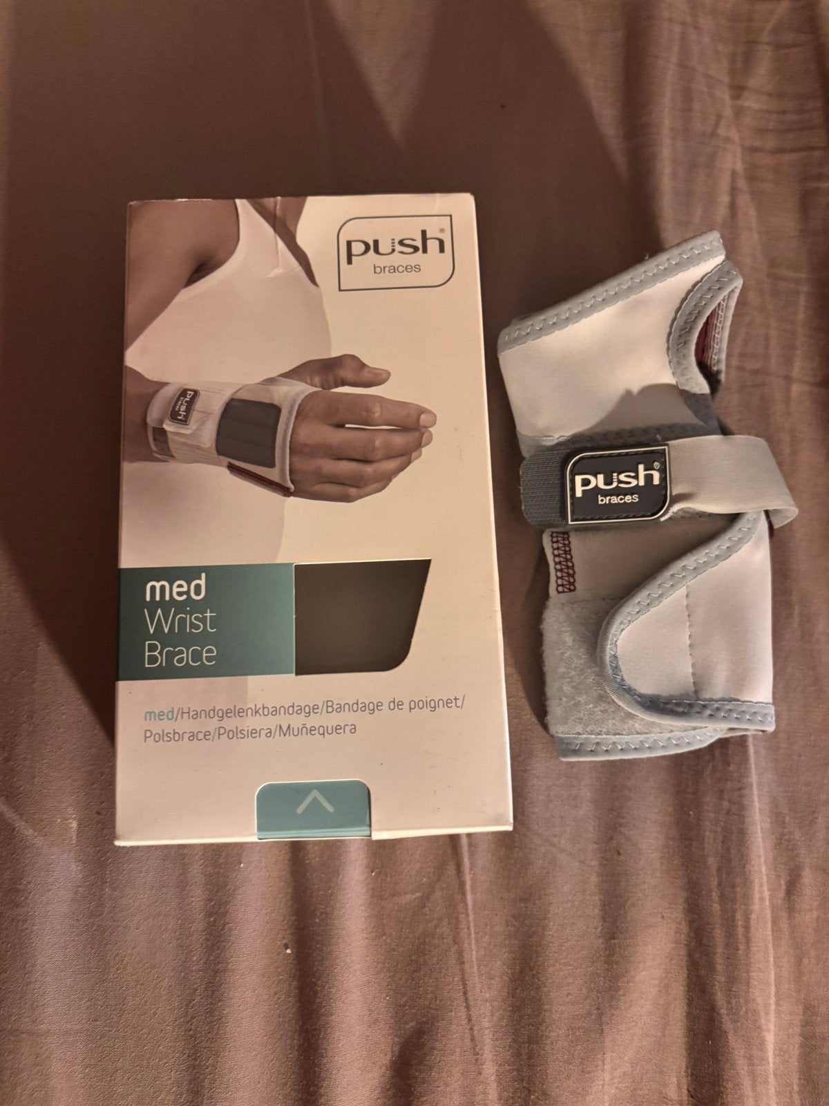 Push med brace, Diversen, Ophalen of Verzenden, Zo goed als nieuw
