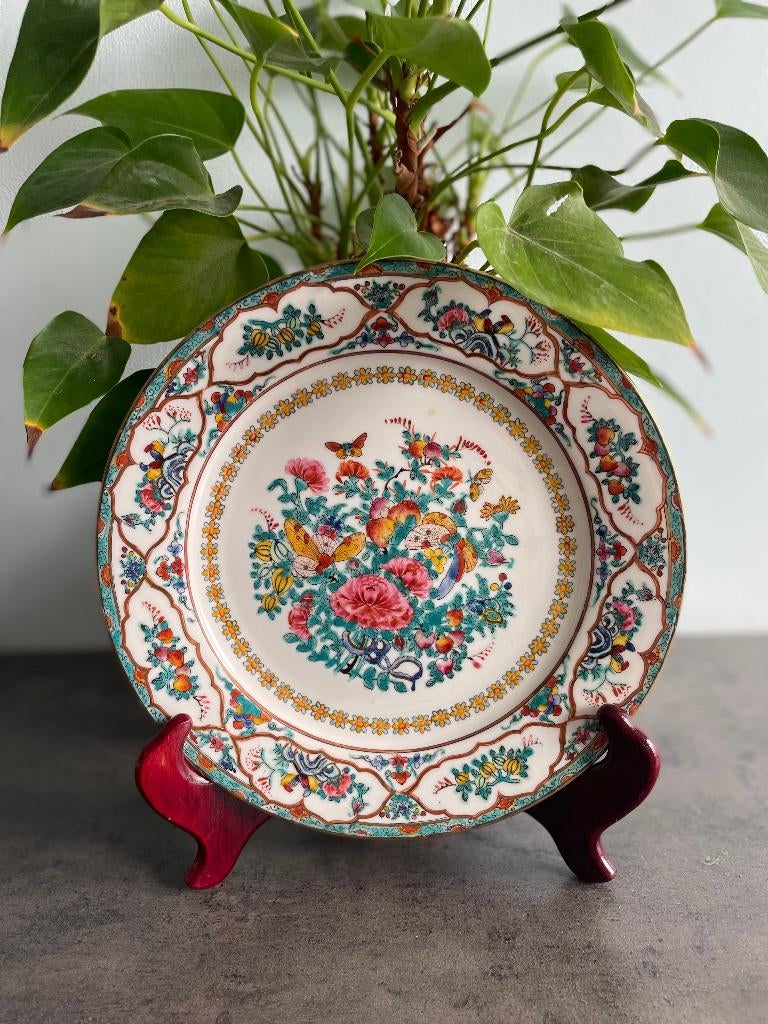 Assiette vintage en porcelaine de Chine, Enlèvement