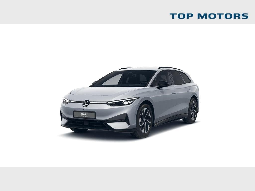 Volkswagen ID.7 Tourer Tourer Pro Business Premium 77 kWh 21, Auto's, Volkswagen, Automaat, Elektrisch, Break, Zilver of Grijs