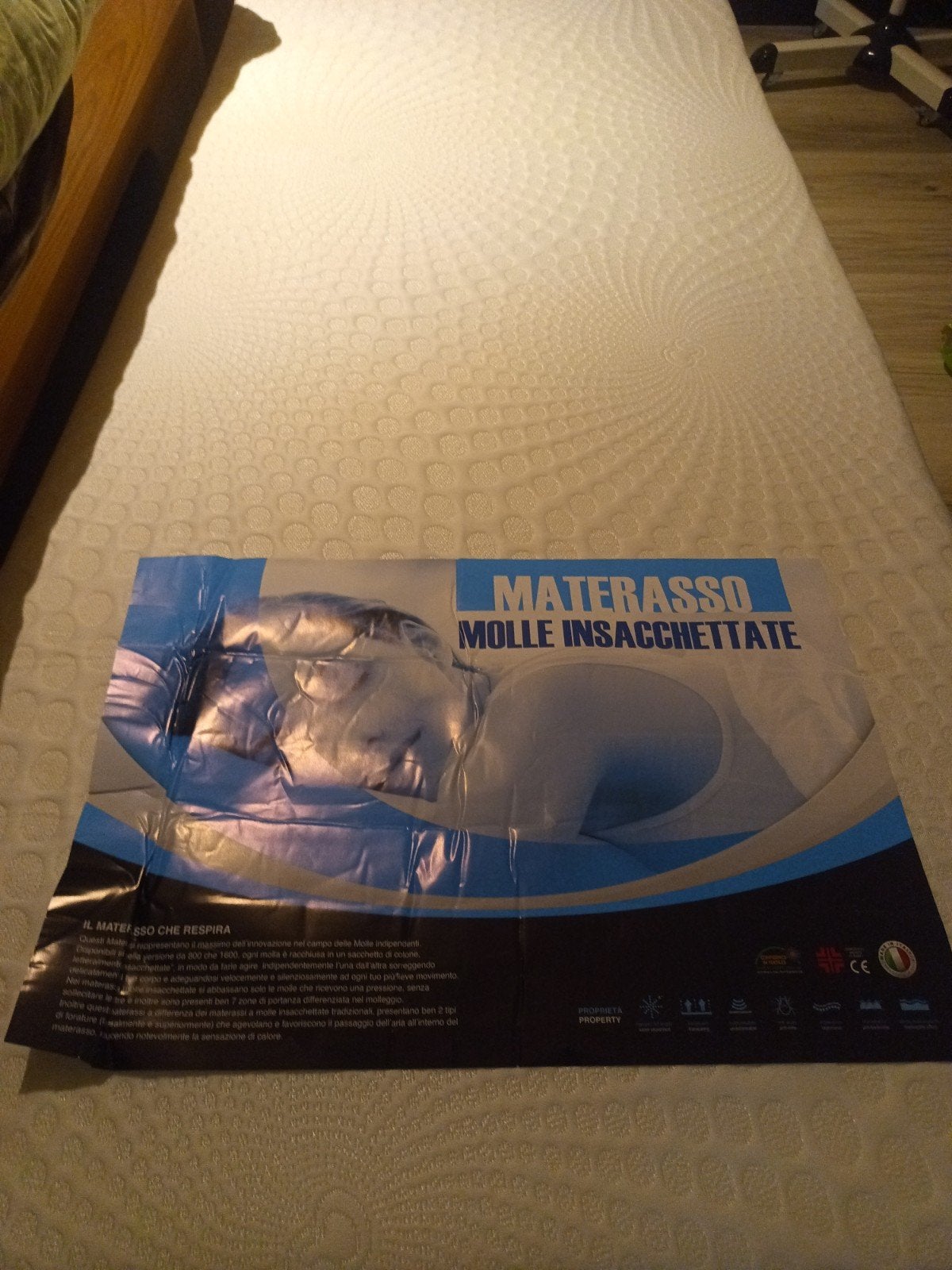 nieuwe matras te koop 200x90x20, Neuf, 90 cm, Matelas, Une personne