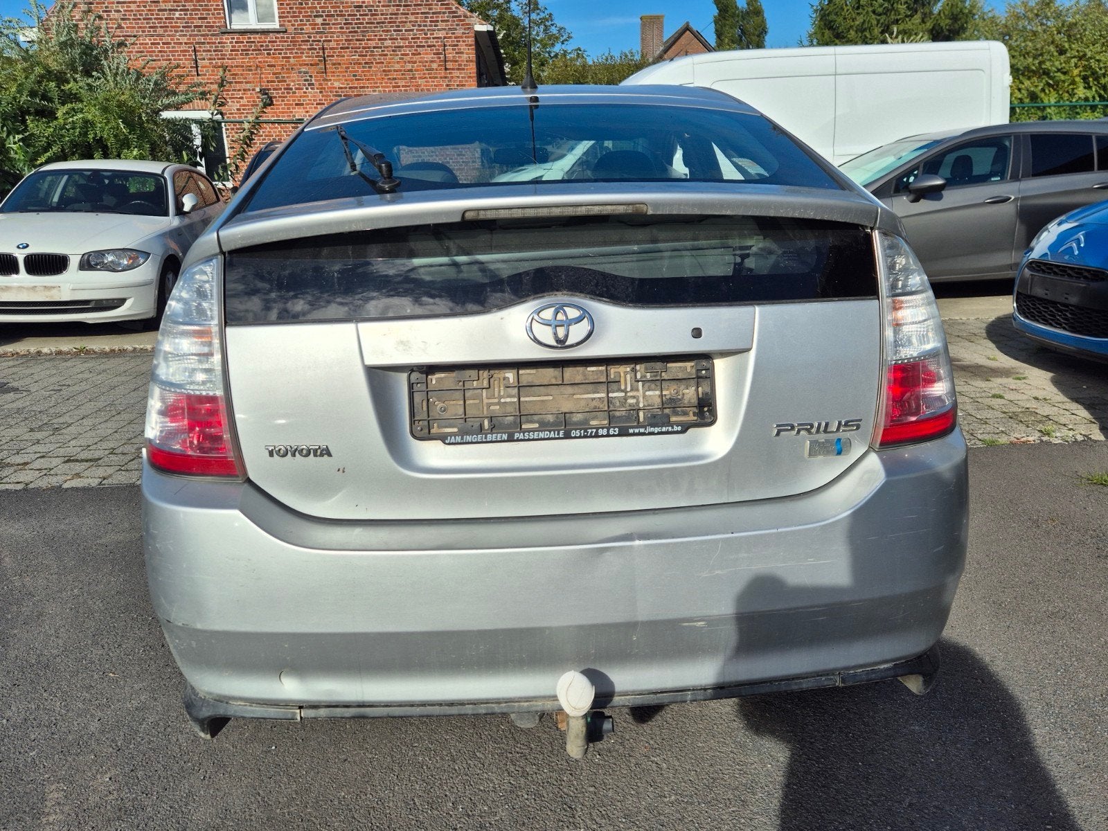 Toyota Prius 1.5 Benzine hybride 119...km Automaat, Autos, 57 kW, Argent ou Gris, Achat, Entreprise