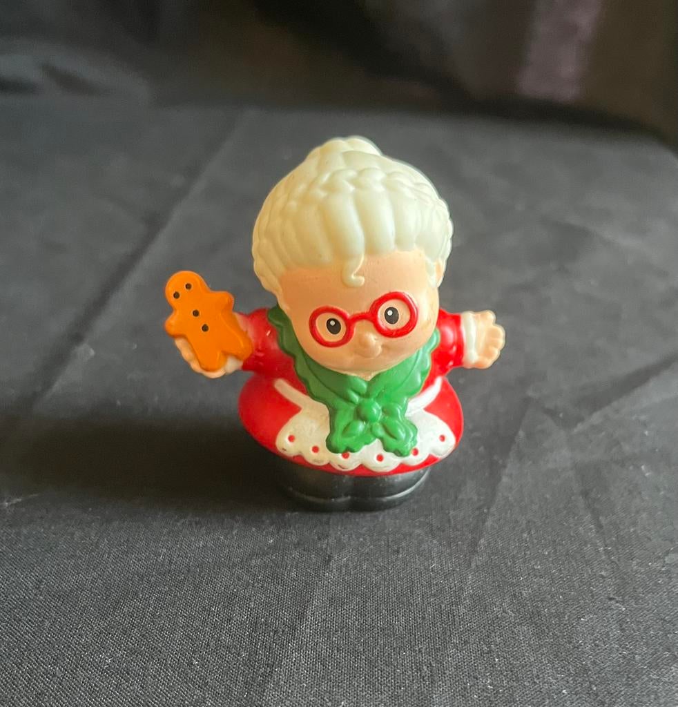 Fisher Price| Little People | 2001 | Mme Claus | Gingerbread, Enfants & Bébés, Jouets | Fisher-Price, Comme neuf, Enlèvement ou Envoi