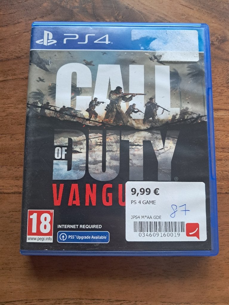 call of duty vanguard ps4, Enlèvement ou Envoi, Comme neuf