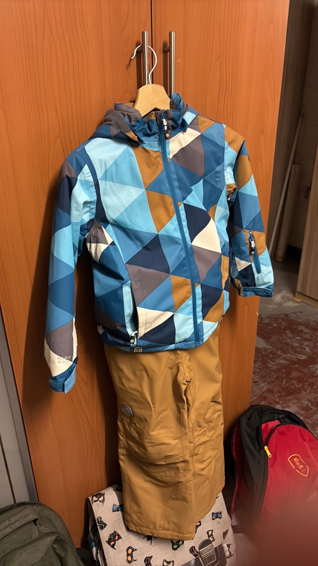 Skie jas plus broek waterdicht, Kleding | Dames, Wintersportkleding, Ophalen of Verzenden, Zo goed als nieuw, Broek