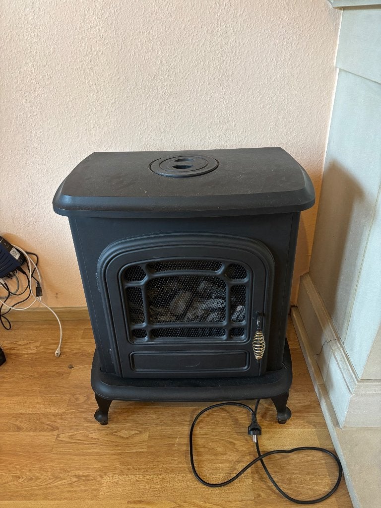 Elektrische haard, Huis en Inrichting, Haarden, Ophalen, Zo goed als nieuw, Vrijstaande haard, Elektrische haard