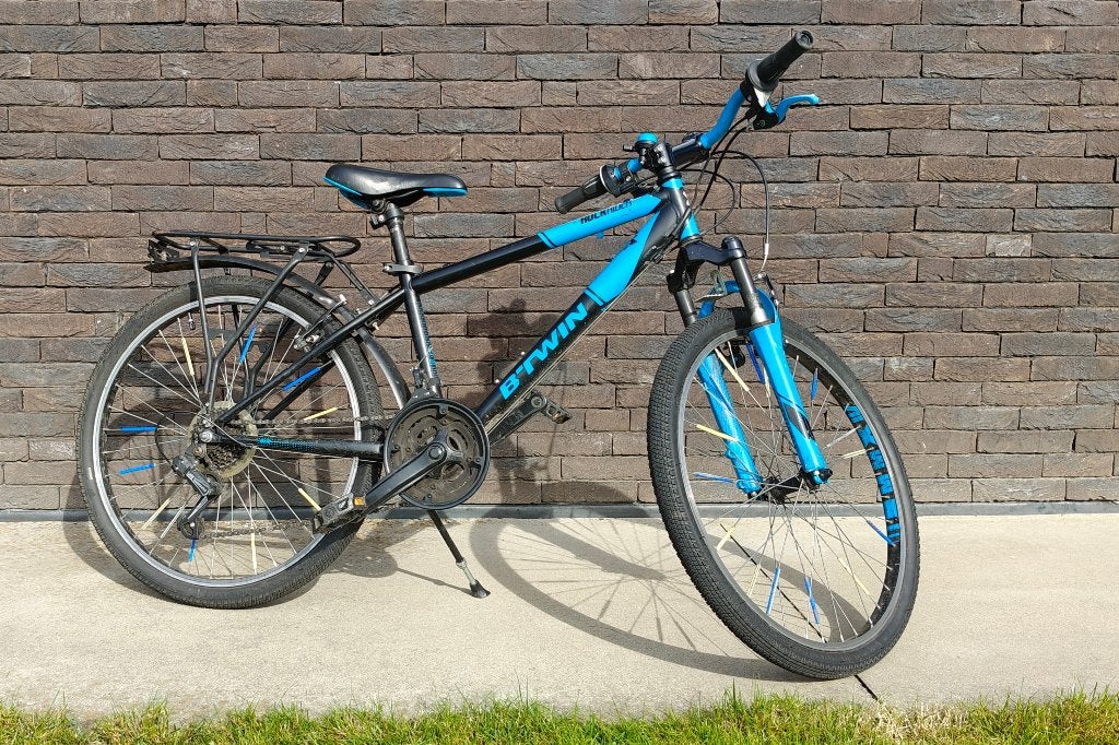 B-twin Rockrider 500, 24inch, Ophalen, Velgrem, Versnellingen, Btwin Decathlon