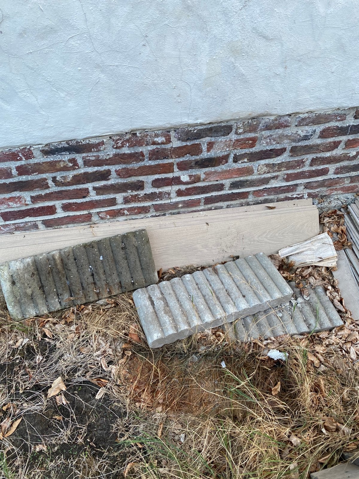 Boordstenen, Doe-het-zelf en Bouw, Metselstenen, Ophalen, Gebruikt, Beton