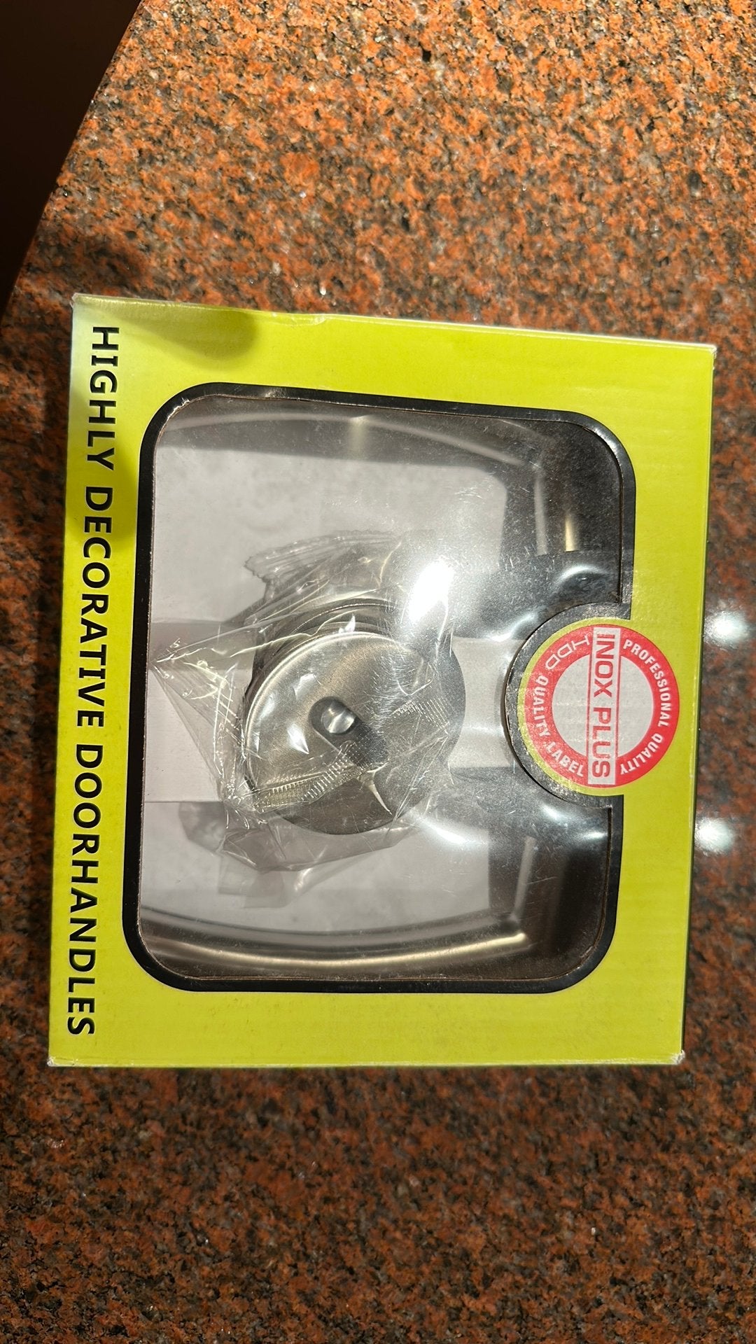 Deurklink inox plus, Ophalen, Zo goed als nieuw