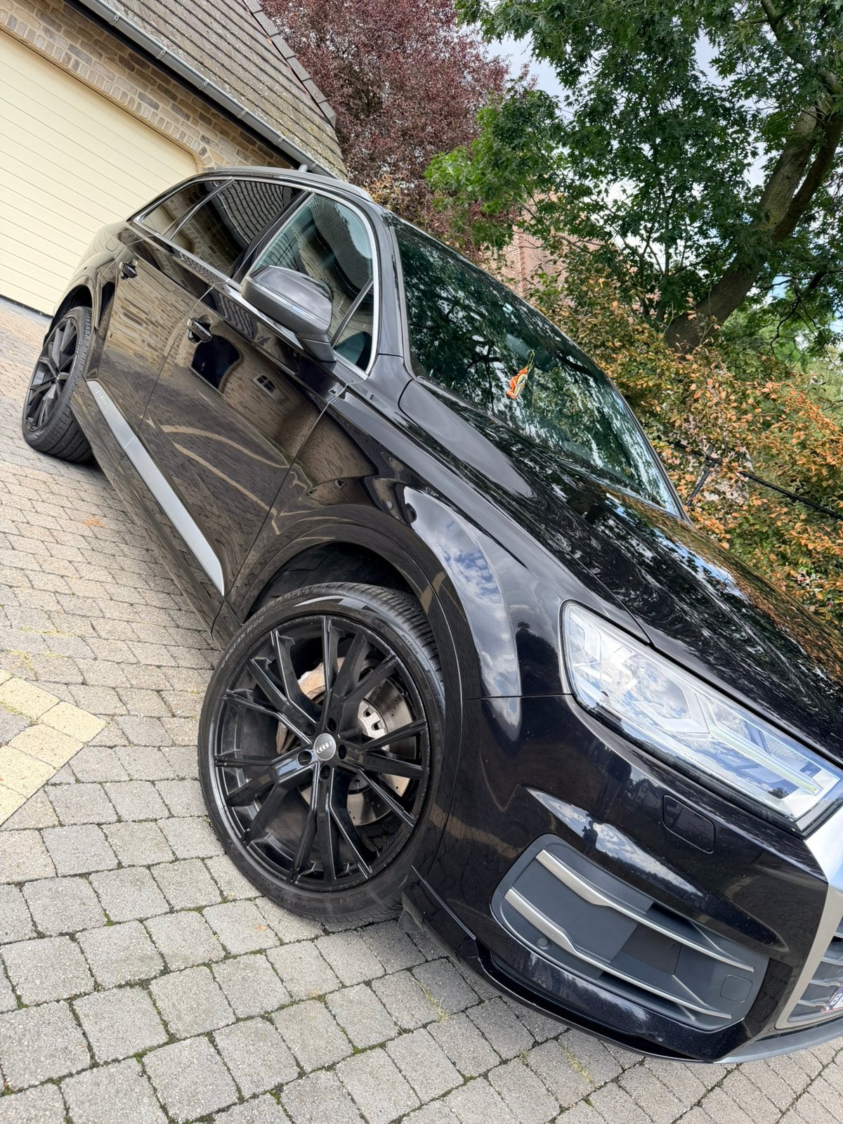 Audi Q7 3.0TDI EURO6b, Automaat, Alcantara, Zwart, Diesel