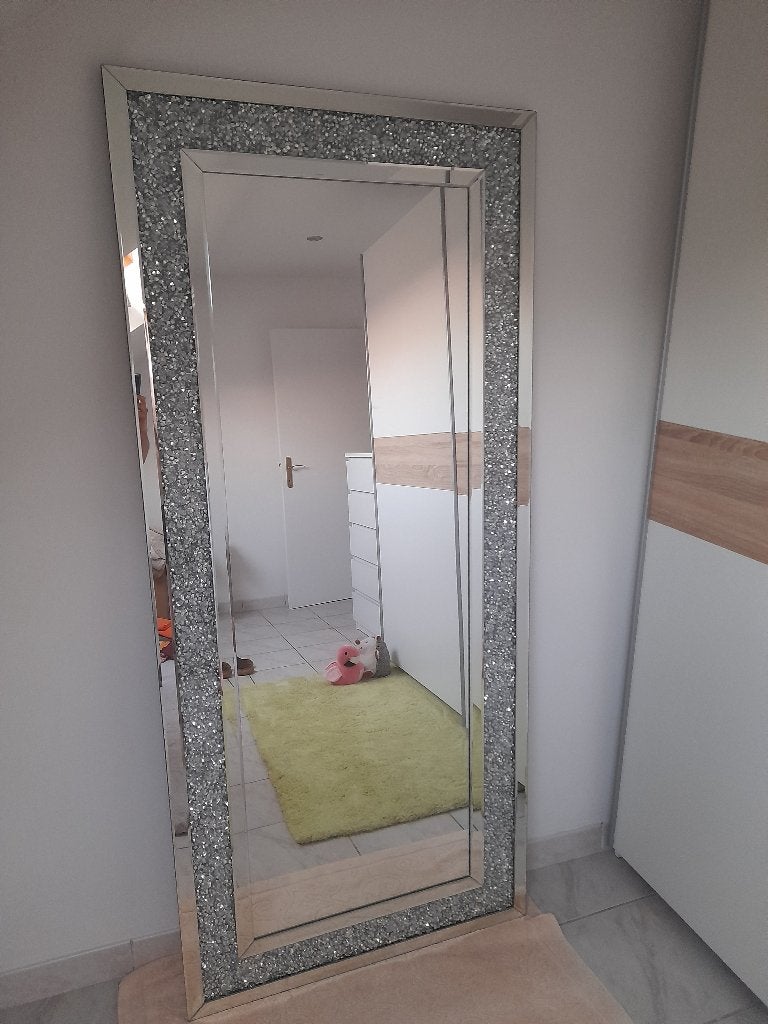 Miroir Brilliant Neuf. Région Goutroux, Neuf, Rectangulaire, 75 à 100 cm, 150 à 200 cm