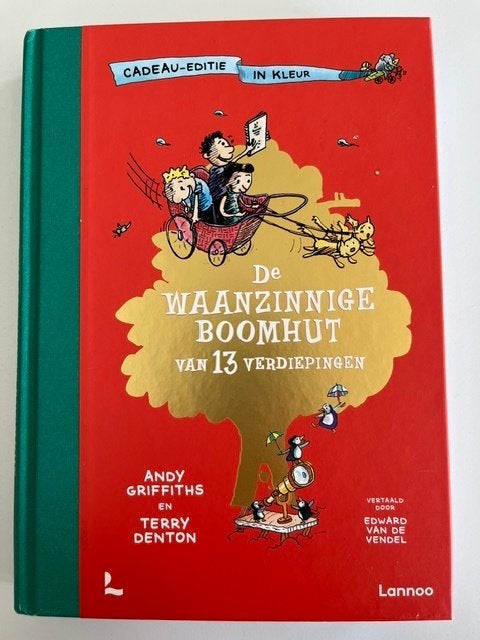 De waanzinnige boomhut van 13 verdiepingen, Ophalen, Fictie algemeen, Andy Griffiths; Terry Denton, Zo goed als nieuw