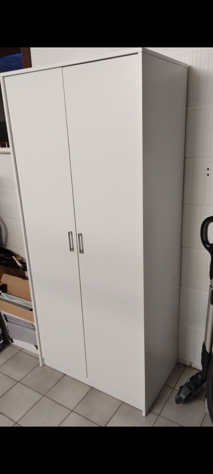 Witte kleerkast, Huis en Inrichting, Ophalen, Zo goed als nieuw