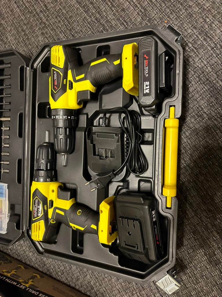 Coffret double visseuse BSNTools, Bricolage & Construction, Enlèvement ou Envoi, Neuf