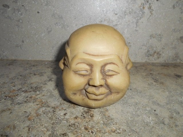 Tête de Bouddha Emotion - statue, Enlèvement ou Envoi, Comme neuf, Plastique