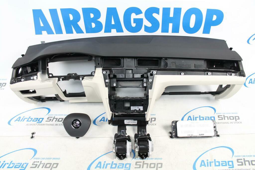 Airbag set Dashboard zwart/beige speaker Volkswagen Arteon