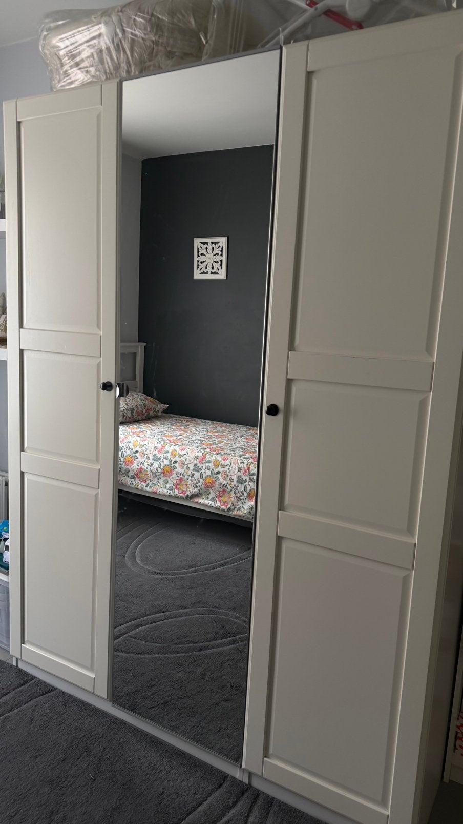 Armoire 3 portes avec miroir ikea, Maison & Meubles, Armoires | Penderies & Garde-robes, Enlèvement, Comme neuf
