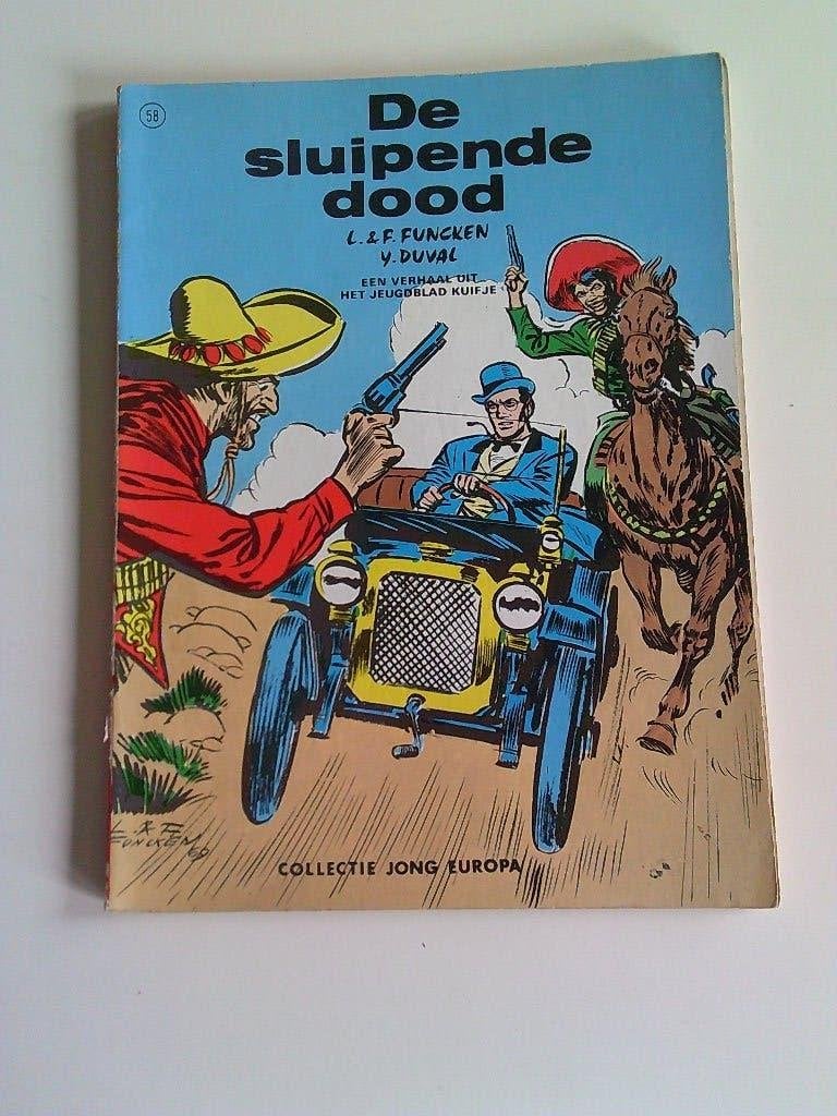 De sluipende dood . Funcken 1ste druk 1969, Enlèvement ou Envoi