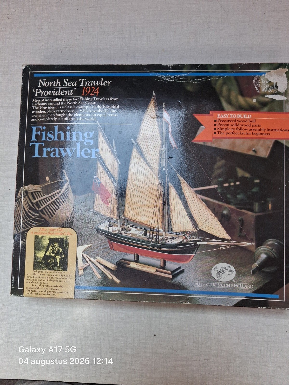 north sea fishingtrailor authentic models holland, Ophalen, Gebruikt, 1:50 tot 1:200