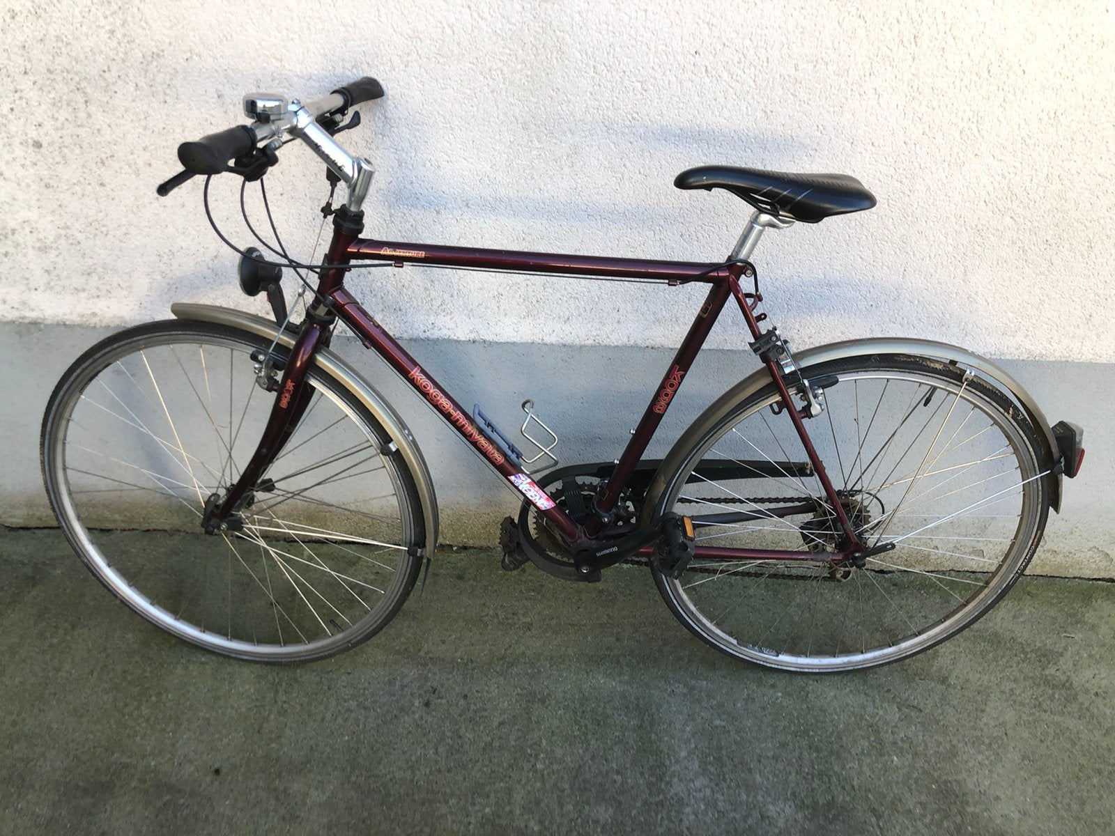 Koga sportieve herenfiets, Ophalen, 28 inch, Gebruikt, Velgrem