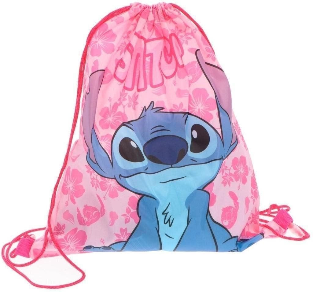 Stitch Gymtas Roze - Disney Zwemtas / Sporttas / Rugtas, Bijoux, Sacs & Beauté, Sacs | Sacs à dos, Neuf, 25 à 40 cm, Enlèvement ou Envoi