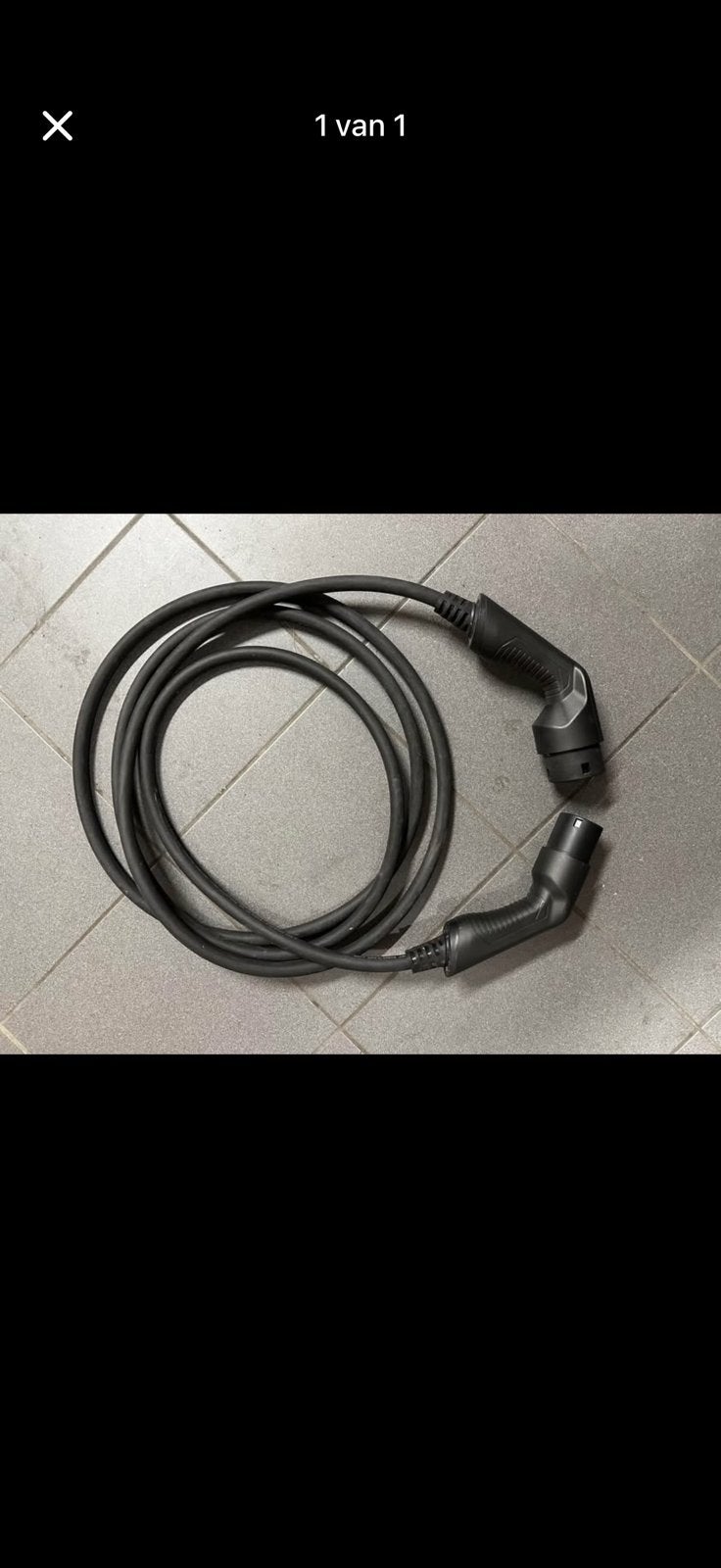 Laadkabel 5 meter, Ophalen, Zo goed als nieuw, Laadkabel