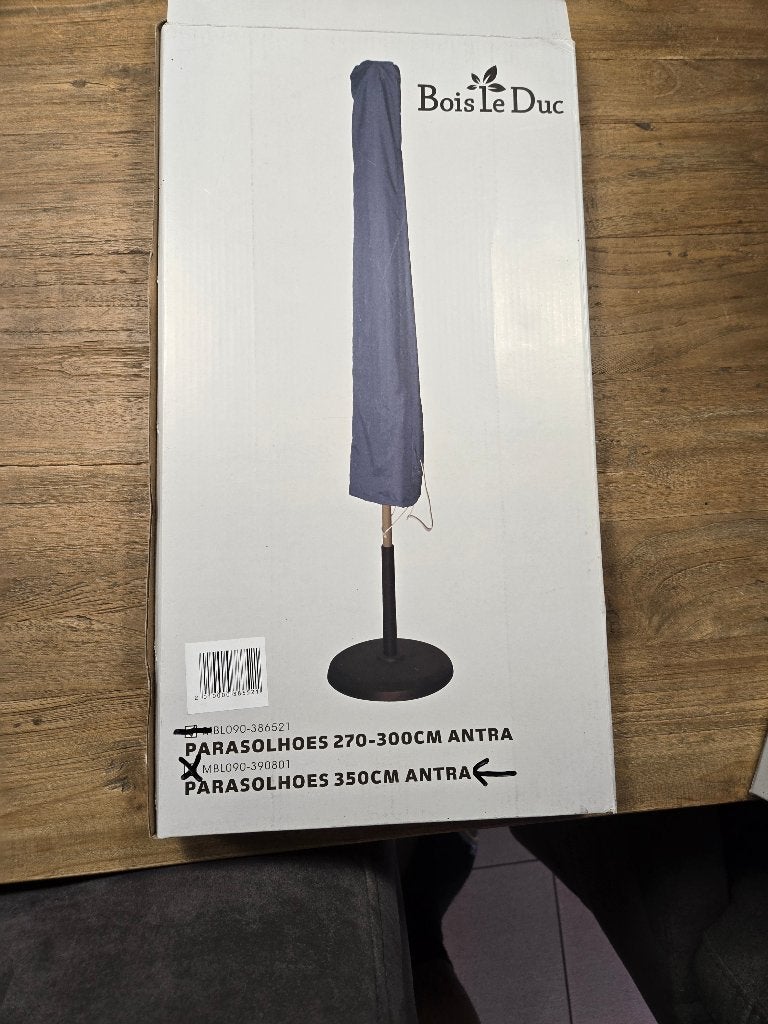 te koop parasolhoes, Jardin & Terrasse, Neuf, Moins de 1 mètre, Étanche, Enlèvement